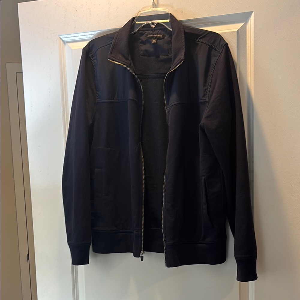 Banana Republic Black Lightweight Shirt Jacket
